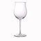 HALAWAKA Lot de 2 verres à vin rouge en forme de tulipe avec fond concave en cristal avec nœud papillon noir