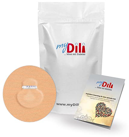 Pflaster Tape Overpatch für Medtronic Guardian Sensor DiaTape Classic myDili Größe 10 Stück