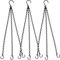 Heybe 16 Inch Hanging Basket Chain with Hooks for Pot Planters, Bird Feeders, Lanterns and More