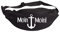 Moin Moin Anker Bauchtasche Schwarz