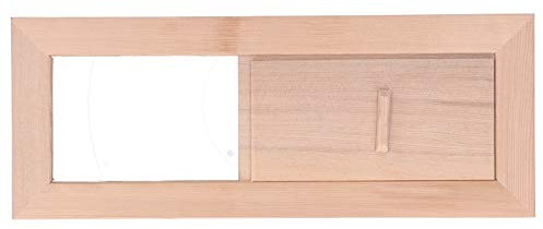Sauna Lüftungsgitter Dampfbad Lüftungsgitter Holz Wechselgitter Lüftungsplatte Dampfbad Zubehör für Seitenwand Decke
