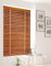 BOTOWI Holz Jalousie Holzjalousie Rollo Holz 60/80/100/120/140cm, Fenster Rollos für Innen, Innenjalousien Jalousien 5cm Lamellen, Gefiltertes Licht Fenster Jalousien Innen,Braun,140Wx160L(cm)