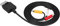 360 AV Câble Jeux Vidéo Et Périphériques 1.8 M Composant Abs TV Cordon AV Cableo Cordon Vidéo pour 360 Slim 360 Systèmes De Cordon d'alimentation