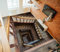 Bodenaufkleber 3D-Holztreppen-Bodentapeten-Wandbilder, 400 x 280 cm Selbstklebend, Abnehmbar, Für Küche, Bad, Bodenteppich, Mattendruck, Epoxidharz