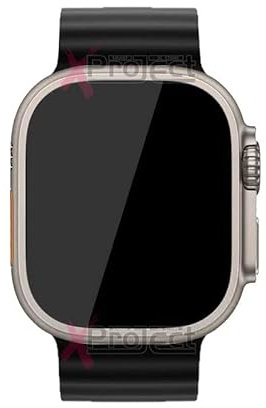 ASVIL Z68 Ultra Smart Watch Series 8 49mm Pantalla HD Bluetooth Llamada NFC Smartwatch Hombres Mujeres Banda Deportiva PK IWO 14 X8 HW8 W68 Ultra Max (Gris)