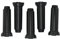 5 Stück Versenkregner G1/2 Innengewinde Schwarz Vergrabener Sprinkler Professioneller Sprinkler Hebe Streudüse für Rasen, Hof, Garten, Pflanzbeete