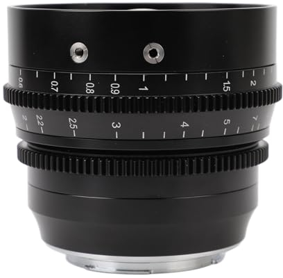 Obiettivo Cinematografico T2.9 da 14 Mm Full Frame 114° Grandangolo 270° Corsa di Messa a Fuoco Obiettivo Cinematografico con Messa a Fuoco Manuale per Attacco R per Fotocamera R