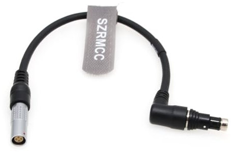 SZRMCC SZMRCC Nachtsichtsysteme, Stromkabel, Fischer 4-poliger Stecker auf Buchse, Akkupack-Adapter, NVG NVIS-Kabel für AN/PVS-31 BNVD GPNVG-18 BNVD-1531 (RA4m-gerade 4F)