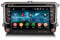 Erisin 8-Kern 4GB+64GB 7 Zoll Android 14 Autoradio GPS Navi DVD für VW Passat B6 T5 Golf 5/6 Polo 6R Tiguan Caddy T5 Jetta Seat Skoda Bluetooth CarPlay Android Auto WiFi 4G DSP DAB+ FM OBD2 CD Canbus