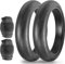 ZUKKA 2er-Pack Fat Bike Tire 26 Zoll E-Bike Reifen Heavy Duty Faltbar Fett Fahrradreifen 26 x 4.0 Fat Fahrrad Mantel für Fatbike, Mountainbike MTB Bicycle Schwarz