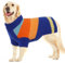 OUOBOB Hundepullover, Hundepullover für große Hunde, Rollkragenpullover, Weihnachtspullover, warmer extra Hundepullover, Haustier-Outfit, Strickwaren für Labrador, Golden Retriever, Dobermann, Boxer,