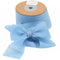 Geschenkband Schleifenband 3.8cmx22.8m Chiffonband für Geschenkverpackung Hochzeitseinladungen Blumenarrangement (Hellblau)