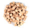 105 x Holz Würfel 20mm Kleine Holzwürfel zum Basteln, Holzwürfel Blanko Natürliche, Quadrat Holzklötzchen zum Basteln, Bastelklötzchen, Holzklötze zum Basteln für DIY Handwerk Zahlen Malen Deko