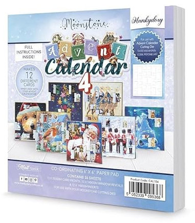 Hunkydory Crafts Adventskalender - Paper Pad 4-2024 Edition