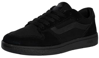 Vans Ryland LS, Zapatillas Hombre, Bka - Suede/Canvas Black/Black, 38.5 EU
