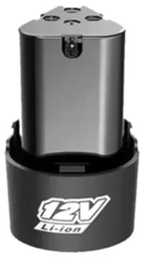 Batería recargable universal de iones de litio de 12 V y 1500 mAh for herramientas eléctricas: compatible con destornilladores, taladros y amoladoras angulares.(1 Battery)
