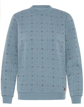 OXMO OXKaren Damen Pullover Baumwollmischung Regular fit Sweatmaterial