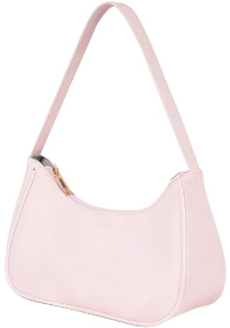 BSBUY Clutch Tote Handtaschen - PU-Leder Frauen Retro Umhängetasche, Fashion Unterarmtasche mit Reißverschluss-Geschenk, Crossbody Trendy Taschen für Einkaufen Party Reisen Freizeitaktivitäten