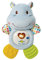 VTech - Croc' Hippo Bleu, Peluche Bébé Interactive et Apaisante, Éveil Musical, Jouet de Dentition, Cadeau de Naissance - Contenu en Français