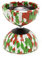 Mister Babache Diabolo Seul Arlequin Medium Blanc/Rouge/Vert