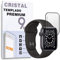 Protector de Pantalla Curvo para Apple Watch Series 6, 5, 4 y SE 44mm - Cristal Vidrio Templado 3D/4D/5D Negro