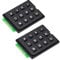 Aihasd 12 Tasten Tastatur 4 X 3 Membranmatrix Tastaturmodul Array-Schalter Key Matrix Microcontroller Keyboard