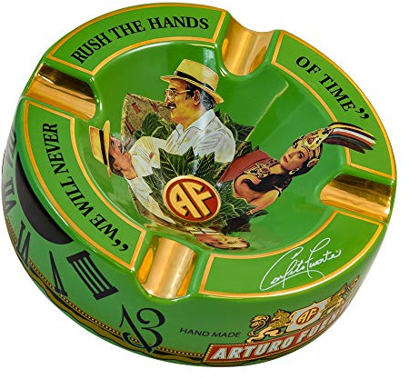 Limited Edition Large 8.75 Arturo Fuente Porcelain Cigar Ashtray Green