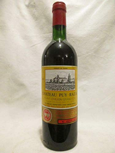 saint-émilion château puy razac grand cru rouge 1979 - bordeaux