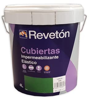 Reveton - CUBIERTAS IMPERMEABILIZANTE 4 LT - Verde 049