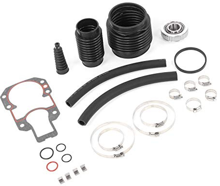 Faltenbalg Reparatur Set Balg Kit Reparatur Set Außenbordbalg Spiegel Reparatursatz 30-803097T1 Ersatz für Alpha One Gen 1 1977–1990