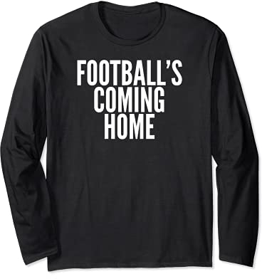 England Football Is Coming Home Langarmshirt