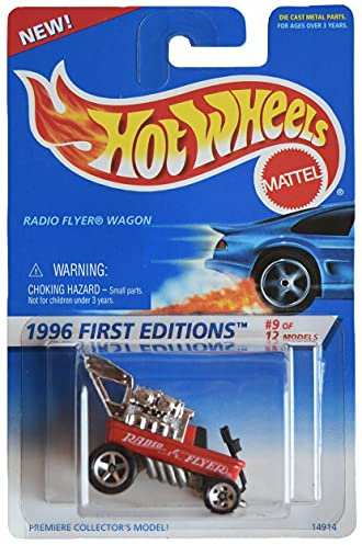 Hot Wheels Radio-Flyer-Wagon, [red] 1996 First Editions 9/12