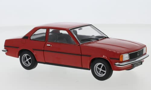 Whitebox WB124072 kompatibel mit Opel Ascona B, rot, 1:24, Fertigmodell