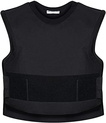 SafeGuard Clothing Gilet Pare-Balles Et Anti-Couteau Cordura IIIa + Stab Niveau 1 – Noir