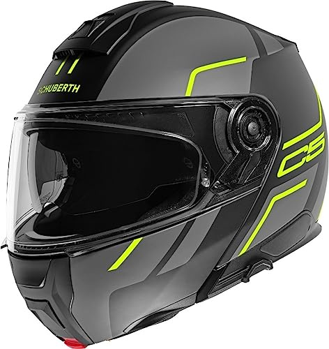 SCHUBERTH Unisex C5 Graphic Ece Helm, Master Yellow, 61 XL EU