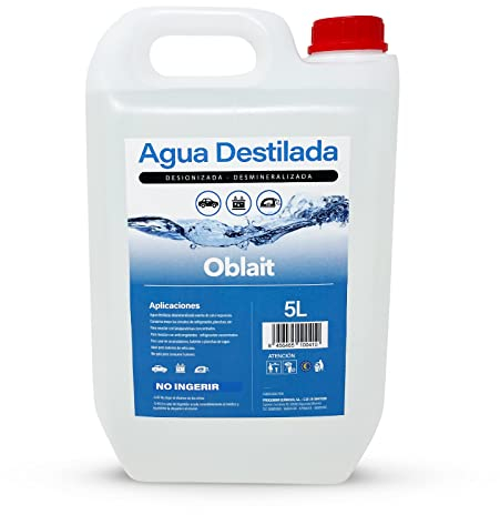 Oblait Agua Destilada 5 litros