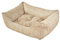Dandy Dog Hundebett Balance Soft Taupe - abziebar und waschbar - Made in Germany Größe M