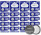 Battery Life CR2032 Batteries 3V Coin Button Cell 2032 Lithium Long Life For Car Key fobs, Air Tag, Scales, Toys and Other Devices UK Brand (20 pack)