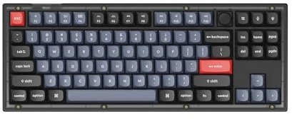 Key V3 TKL Frost Black RGB Key Red H V3-C1-DE