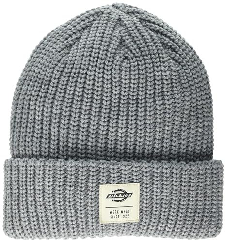 Dickies Herren Fischermütze mit Bündchen Beanie-Mütze, GRAU, Einheitsgröße