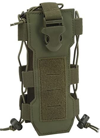 ANKROYU Porte-bidon d'eau, sac de bouteille militaire, sac de bouteille, porte-bidon, porte-bouteille tactique, sac à dos pour randonnée, camping, escalade (B)