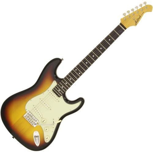 Aria STG 62 3 Tone Sunburst E-Gitarre