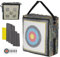 REAWOW Bogenschieß Zielscheiben –High End Portable Target Bogen Zielscheibe Doppelte Kevlar 19,6 x 19,6 x 7,9 cm Recurvebogen Ziele für Hinterhof Bogen und Pfeil Set Erwachsene