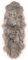 Kuhfelle Online & Nomad LAMMFELL DOPPELFELL HELL GRAU LANGWOLLIG ECHTES SCHAFFELL (180-190 x 60 cm)