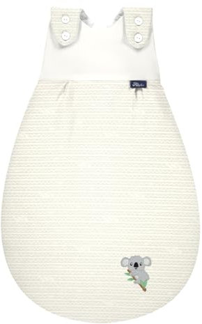 Alvi Baby Mäxchen Außensack Schlafsack Babyschlafsack Baumwolle Jersey Tiki Koala (62-68)