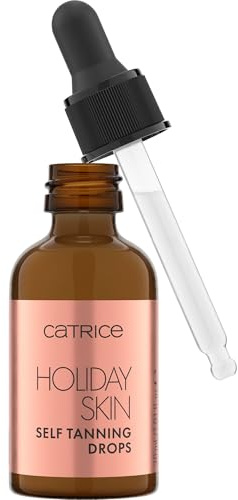 Catrice Holiday Skin Self Tanning Drops, tinting effect, fast drying, natural (30ml)