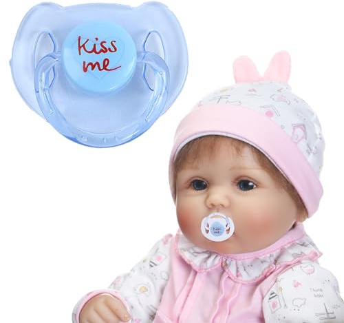 Wodesitiy Magnetischer Schnuller Puppe, Reborn Puppe Schnuller, Magnetschnuller Für Reborn Babys, Kinderspielzeug Zum Rollenspiel, Lebensechte Rebornn Dolls Zubehör, Interessantes Neues Spielzeug
