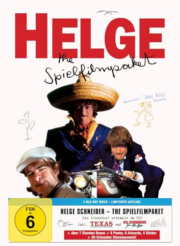 Helge Schneider - The Spielfilmpaket (Limitierte Capbox) (5