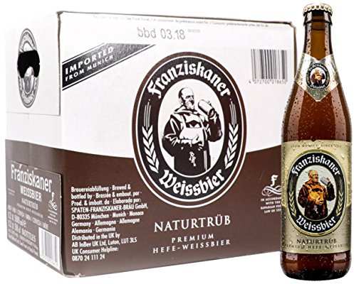 Franziskaner Weissbier Beer, 12 x 500 ml