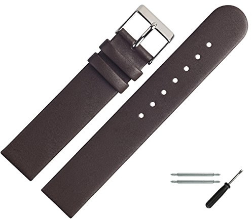 MARBURGER Uhrenarmband 22mm Leder - Werkzeug Montage Set 76122